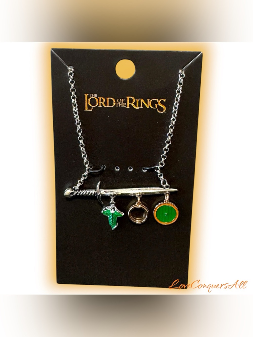 The Lord Of The Rings Sting Charms Necklace